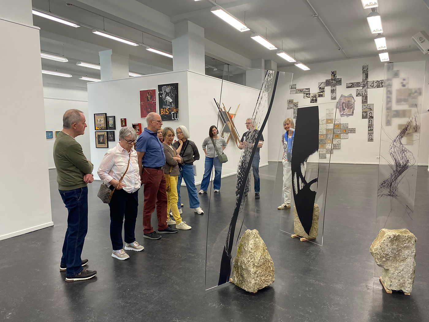 Freunde der Städtischen Galerie Ostfildern_ Besuch im KUNSTBEZIRK
